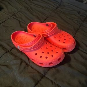 Red Crocs - size 11 (Men)